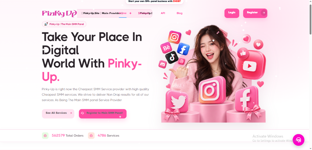 Pinky-Up Aesthetic Theme